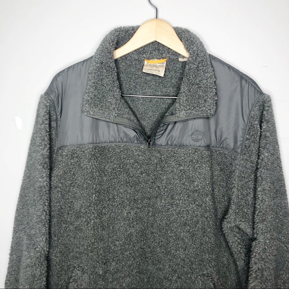 Timberland Stratham 1/4 Zip Pullover Heavy Fleece - Picture 5 of 8